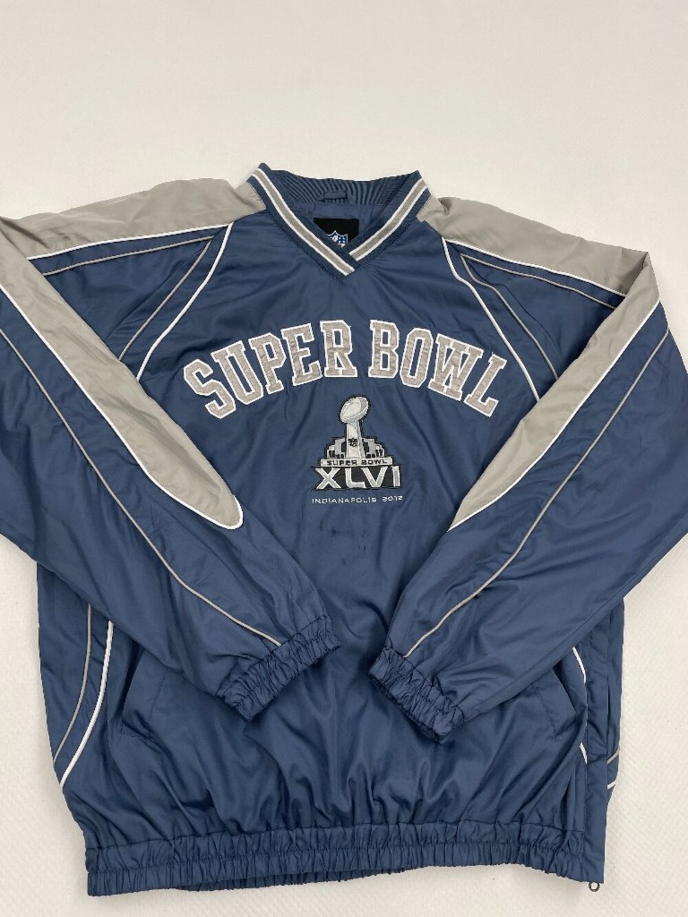 G-III NFL Super Bowl XLVI 2012 Indianapolis Colts Windbreaker Jacket Men's M